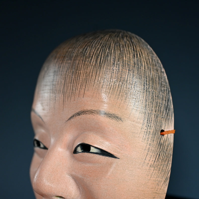 Otoko Noh Mask named “DOUJI / 童子” which means child