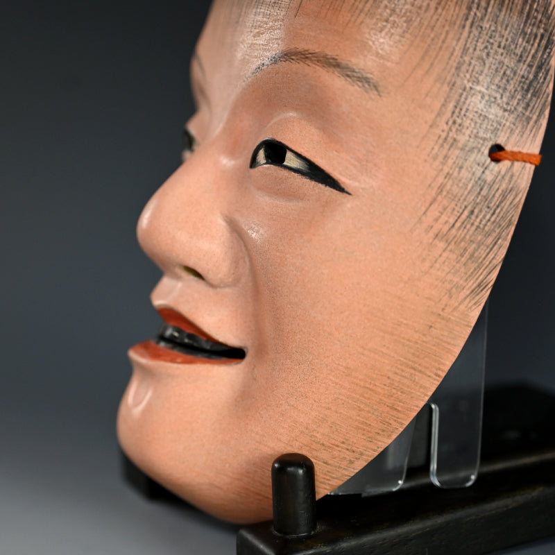 Otoko Noh Mask named “DOUJI / 童子” which means child