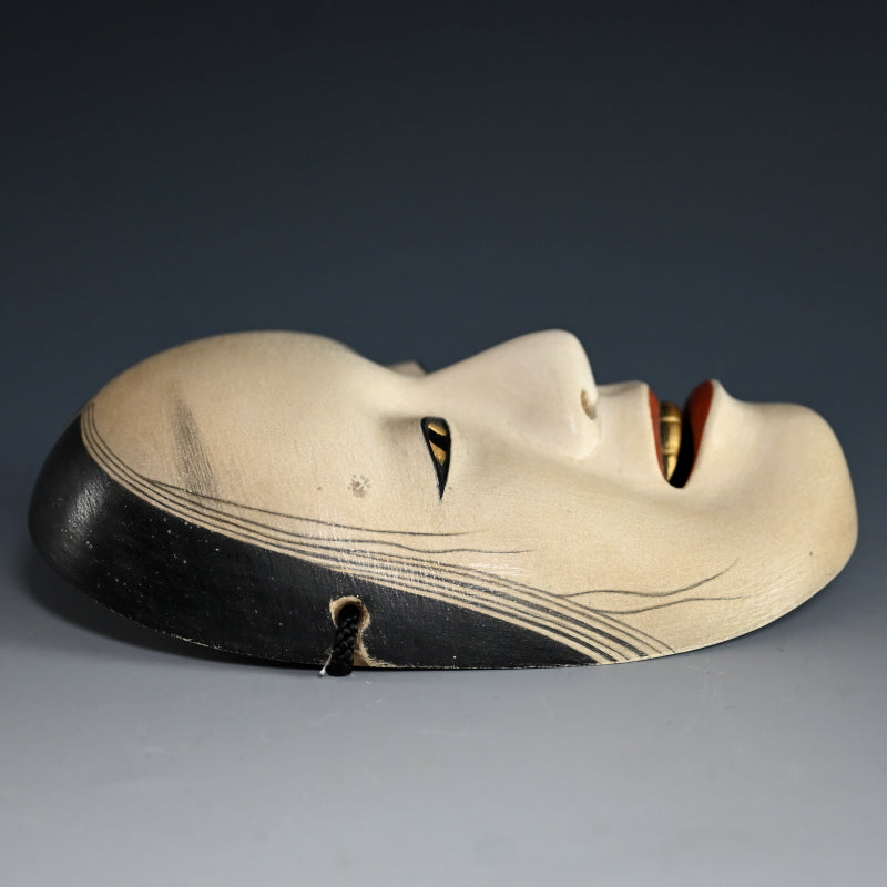 Traditional Japanese Female Noh Mask, “DEIGAN / 泥眼”