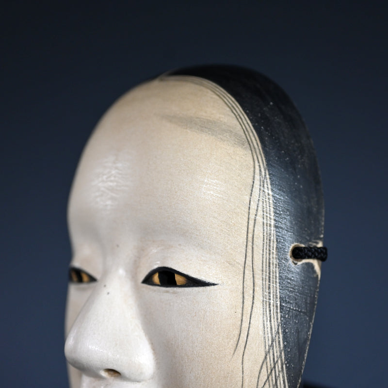 Traditional Japanese Female Noh Mask, “DEIGAN / 泥眼”