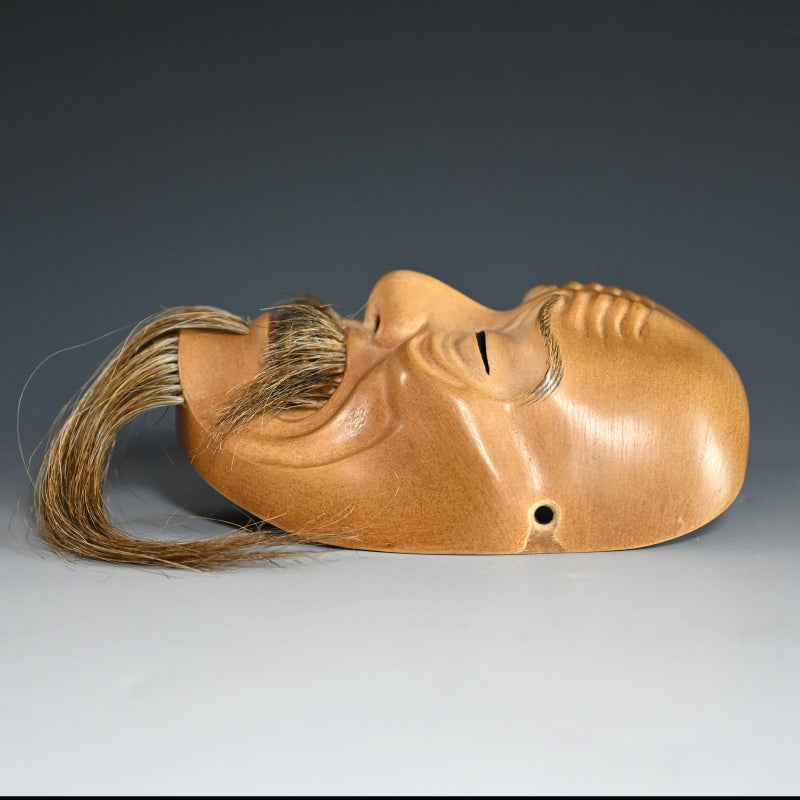 Otoko Noh Mask named “KAGEKIYO / 景清”