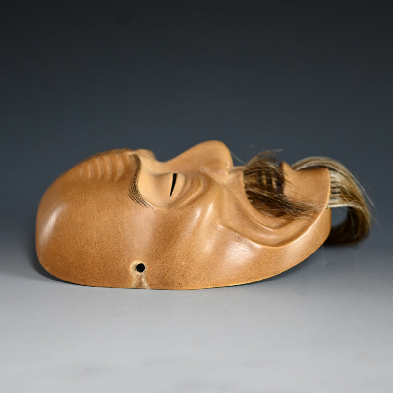 Otoko Noh Mask named “KAGEKIYO / 景清”