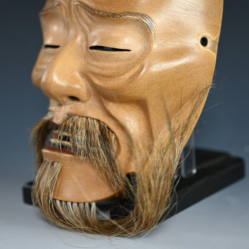 Otoko Noh Mask named “KAGEKIYO / 景清”