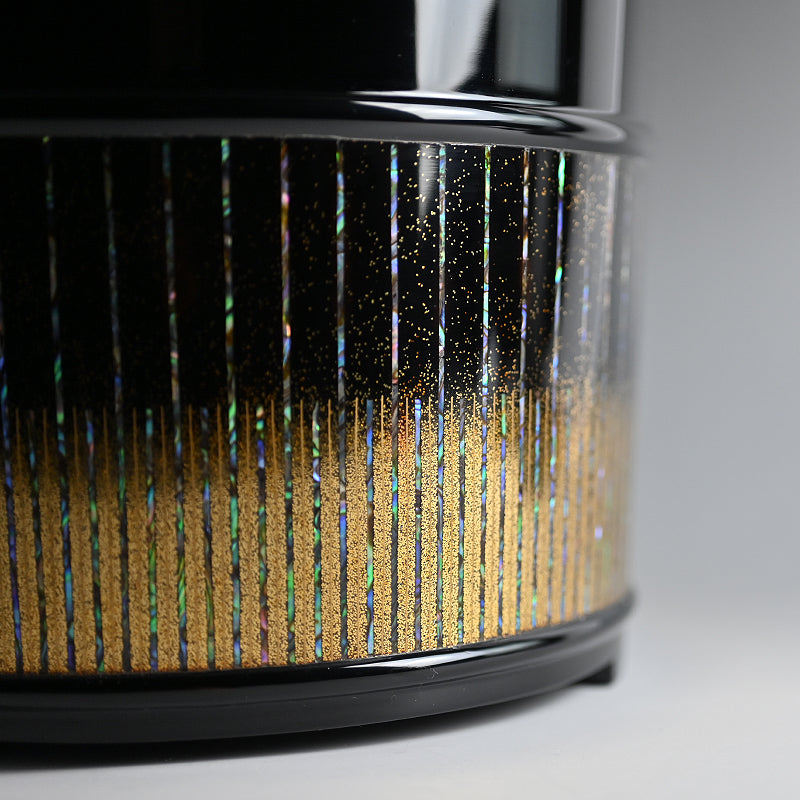 Contemporary Lacquer Mizusashi ー服部 峻昇 “水差 月の海”
