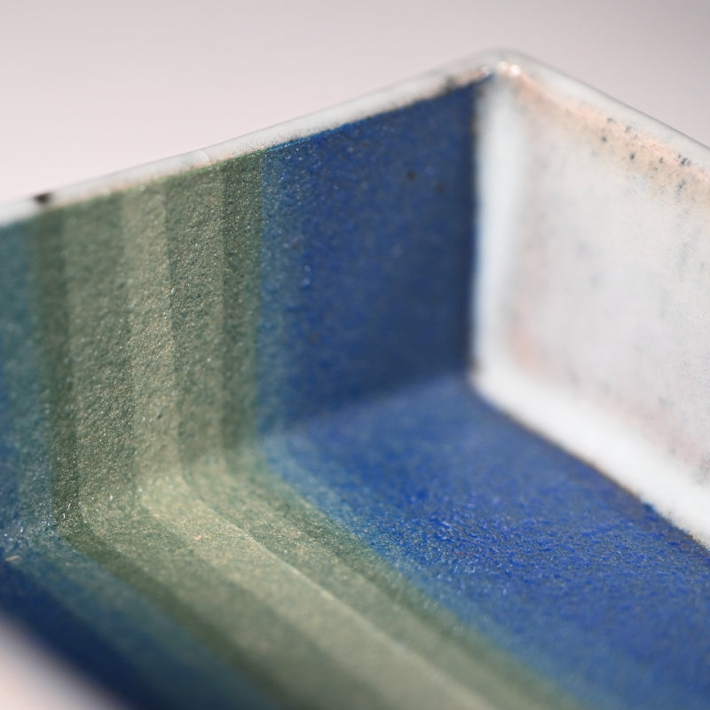 Rainbow Colored Clay Plate Set ー宮下 善繭 “彩泥 方器”