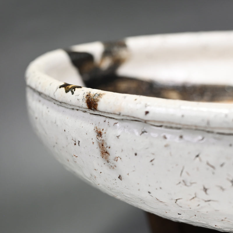 Fabulous Large Bowl ー中川 自然坊 “絵粉引唐津 鉢”