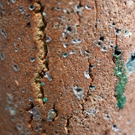 Wild Large Raw Clay Vase ー鈴木 青々 "彩砂磁 花瓶"