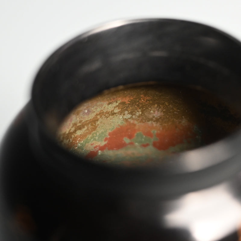 Exquisite Antique Japanese Lacquer Cha-Tsubo Tea Jar ー高台時蒔絵漆茶壺