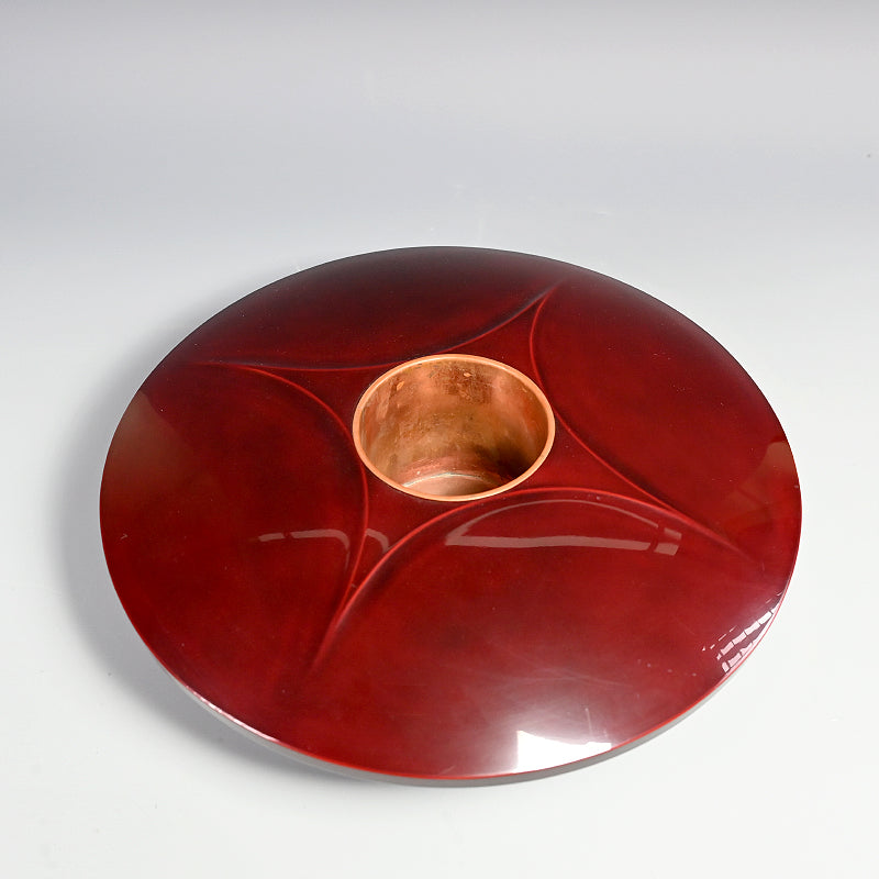 A fabulous modernist Lacquer Vase ー中 清太郎 "乾漆 花器"