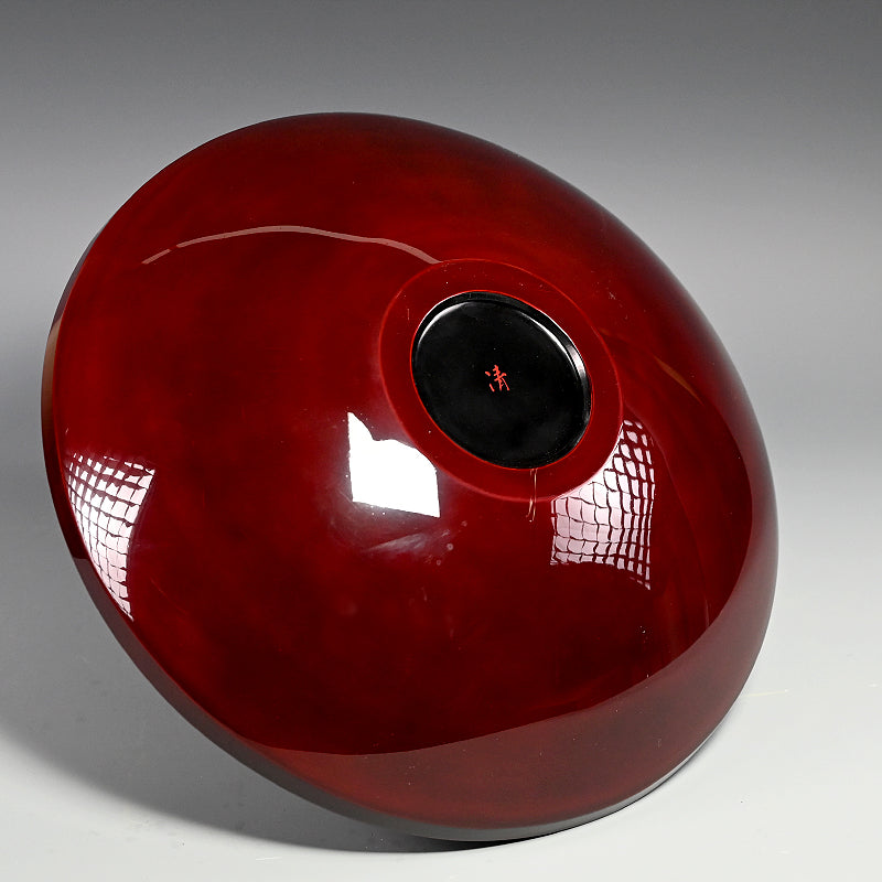 A fabulous modernist Lacquer Vase ー中 清太郎 "乾漆 花器"