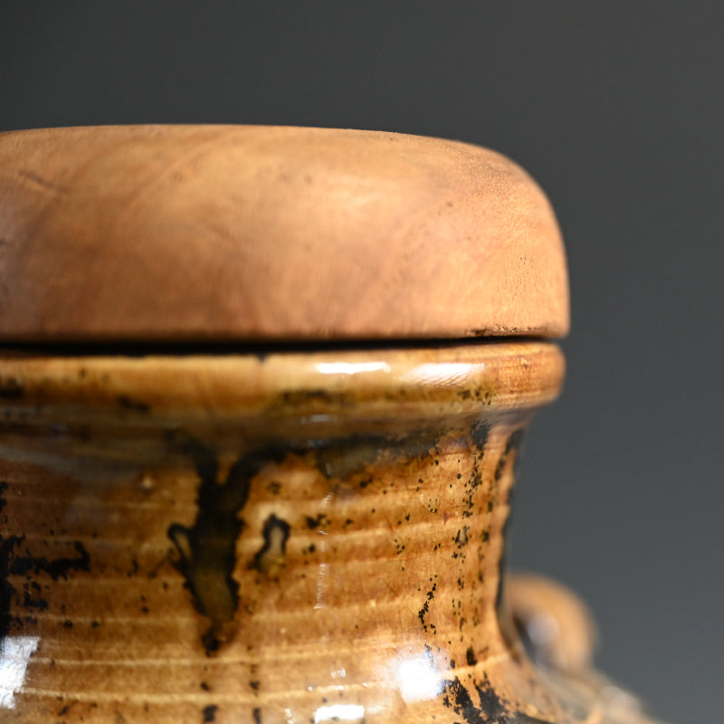 Fabulous Meiji P. Shodai Chatsubo Tea Leaf Storage Jar