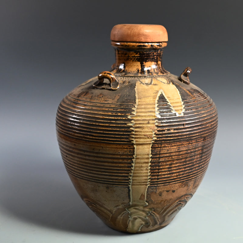 Fabulous Meiji P. Shodai Chatsubo Tea Leaf Storage Jar