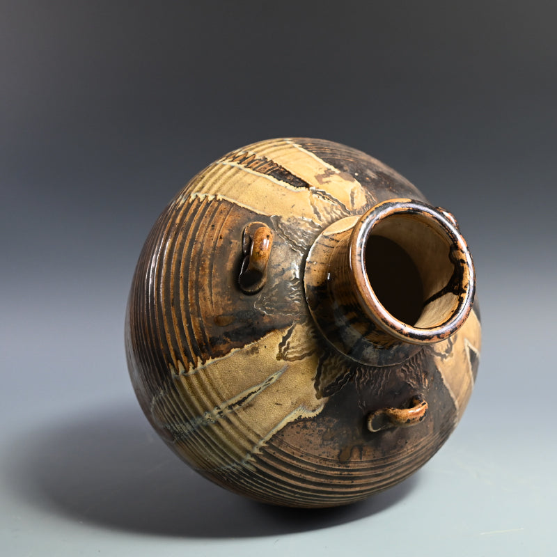 Fabulous Meiji P. Shodai Chatsubo Tea Leaf Storage Jar