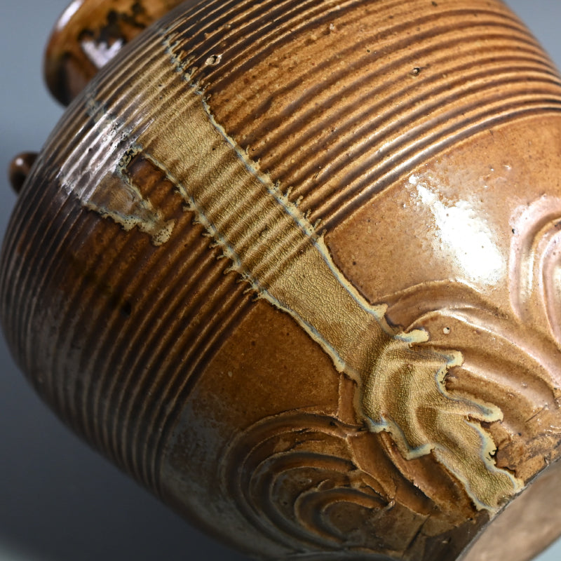 Fabulous Meiji P. Shodai Chatsubo Tea Leaf Storage Jar