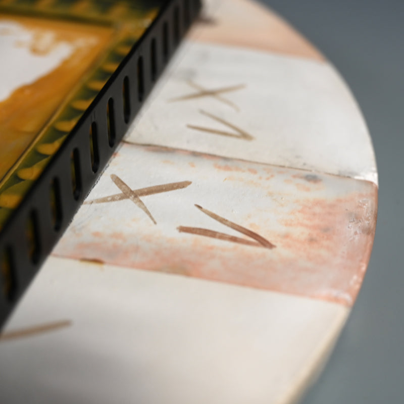 Circle Ceramic Plate:RE-CREATIONS ー寄神 宗美 1996年 "丸陶板"