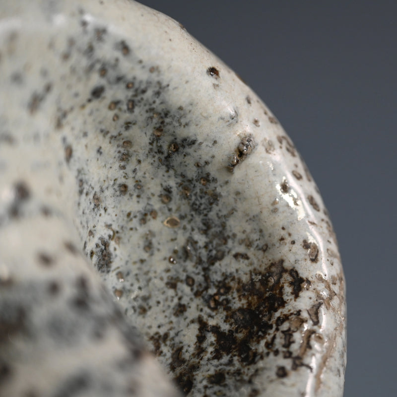 Beautiful Antique Collapsed Blue Kiln Flaw Vase