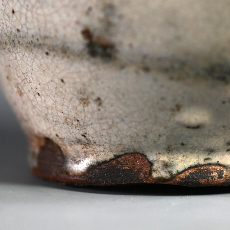 Beautiful Antique Collapsed Blue Kiln Flaw Vase