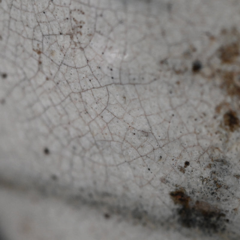 Beautiful Antique Collapsed Blue Kiln Flaw Vase