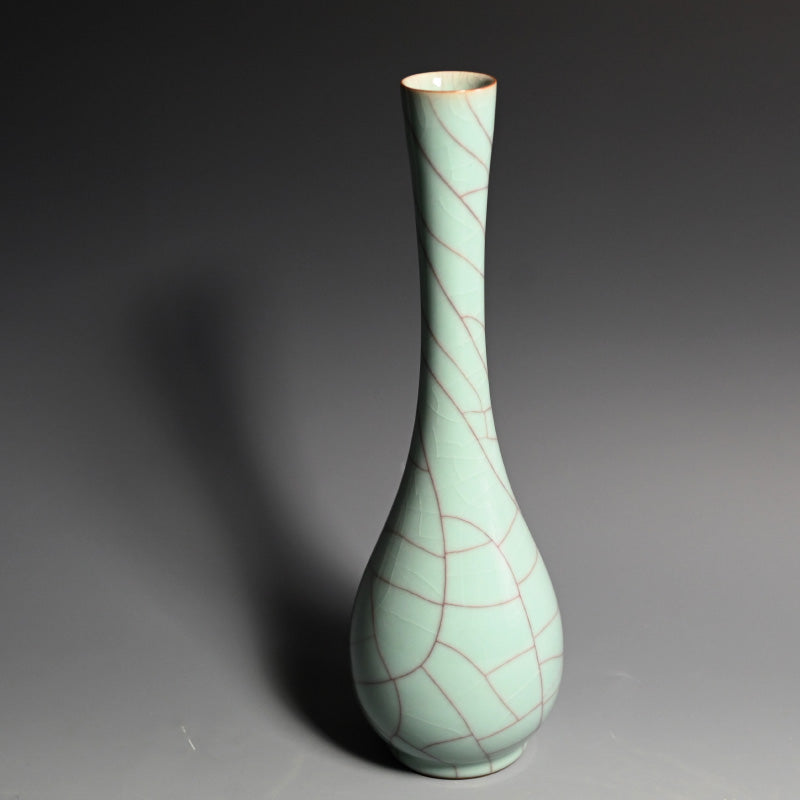 Magnificent Celadon Vase ー浦口 雅行 “青瓷花生”