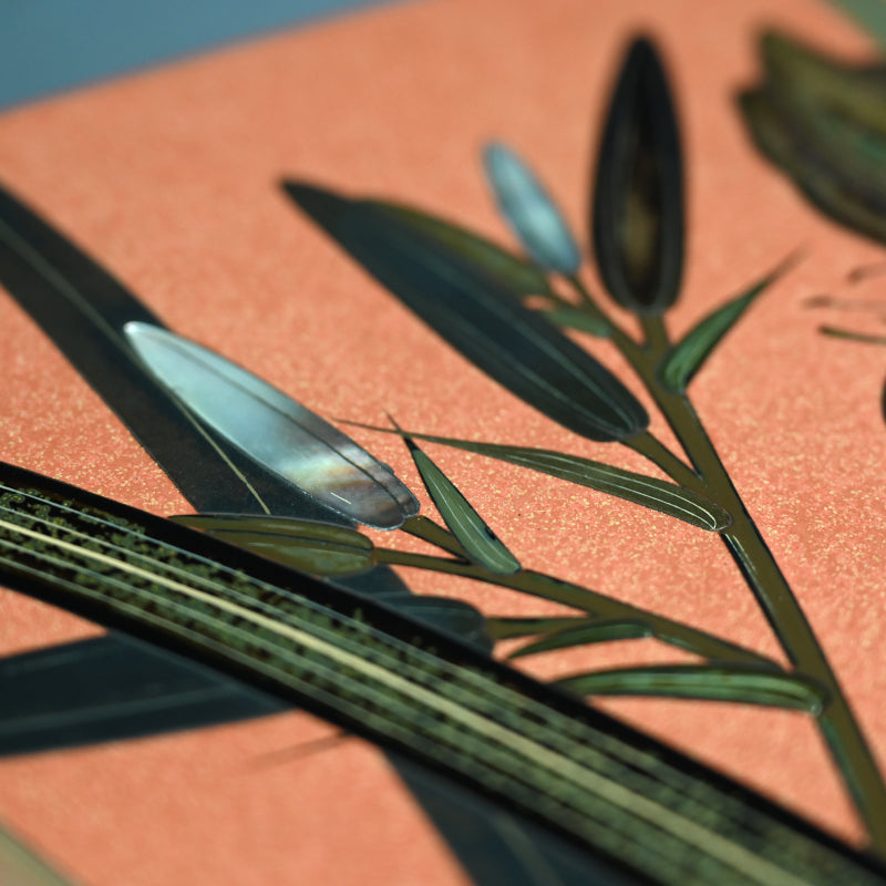 Spectacular  Lacquer Box ー番浦 省吾 "亀甲型手筥"