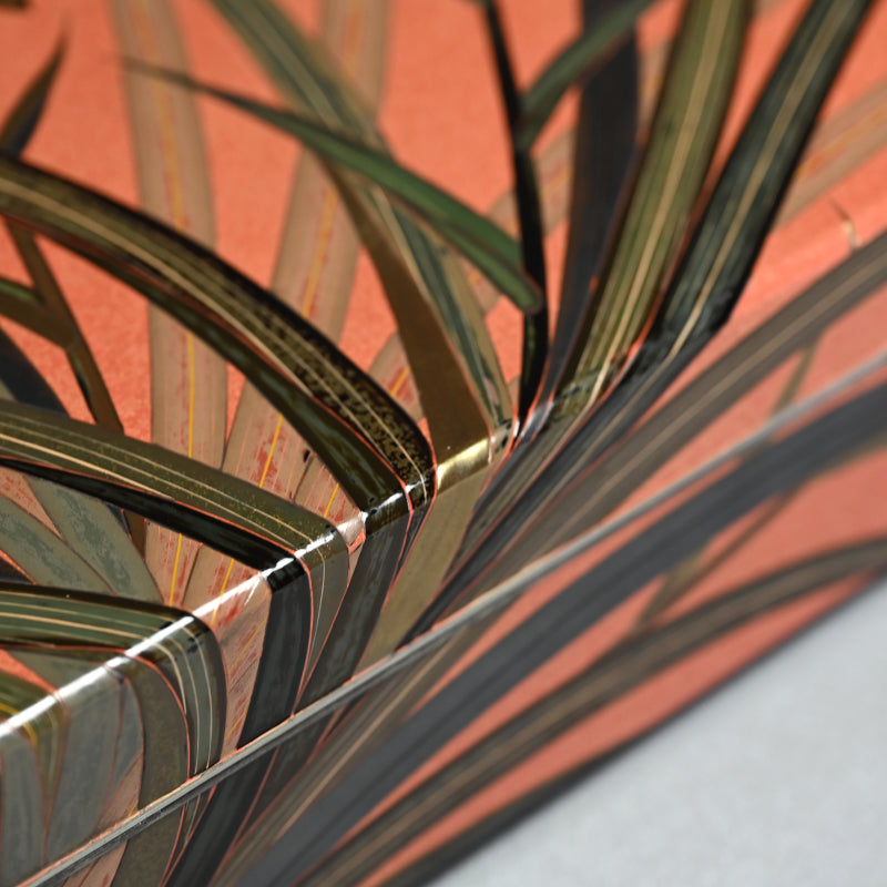 Spectacular  Lacquer Box ー番浦 省吾 "亀甲型手筥"