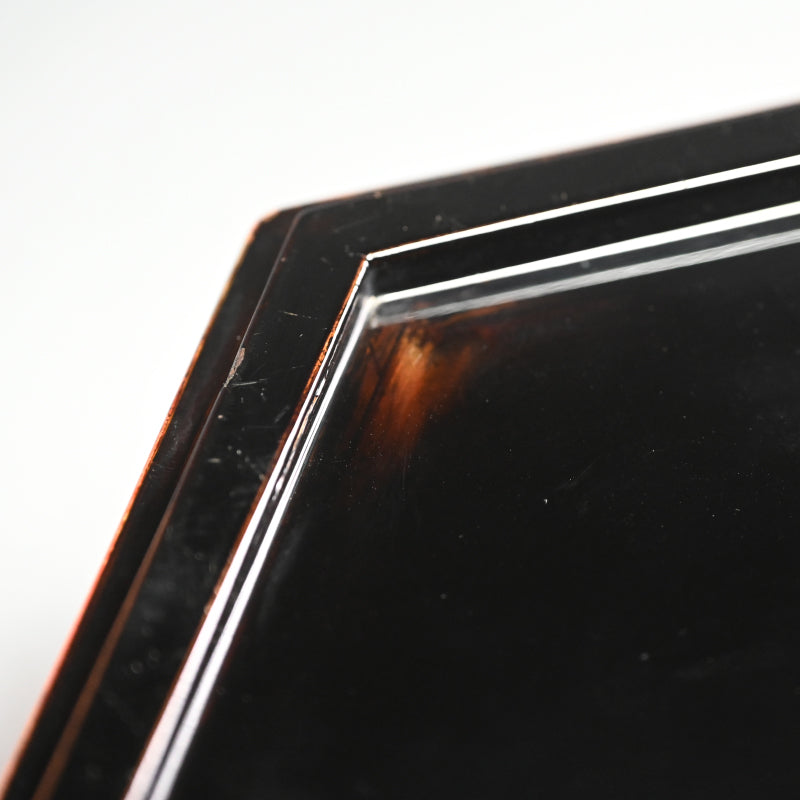 Spectacular  Lacquer Box ー番浦 省吾 "亀甲型手筥"