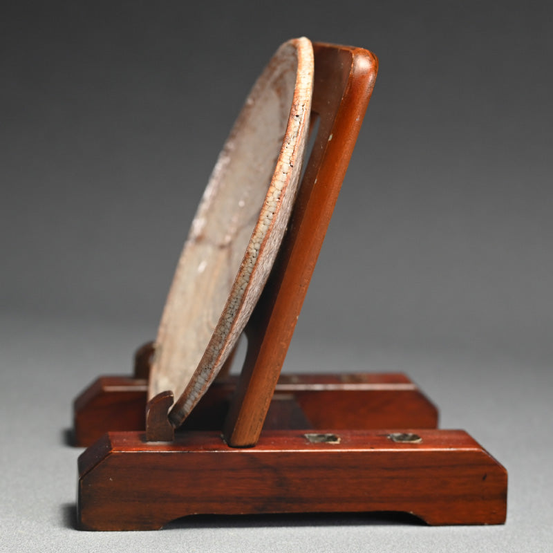 E-Shino Meme Zara Dish Set ー岡部 嶺男 "絵志野 銘々皿"