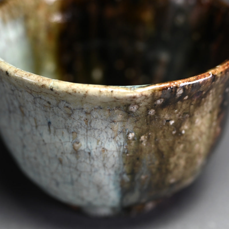 Onigashima Chossen Karatsu Chawan Tea Bowl ー大前 悟 "鬼ヶ島 朝鮮唐津 茶碗"