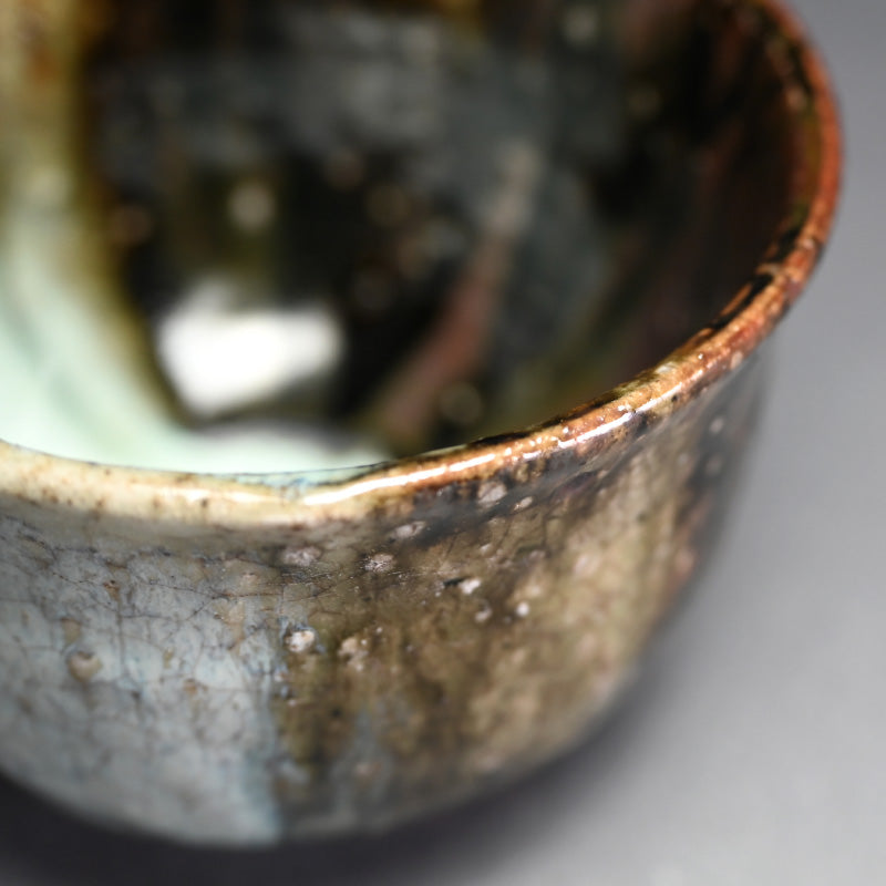 Onigashima Chossen Karatsu Chawan Tea Bowl ー大前 悟 "鬼ヶ島 朝鮮唐津 茶碗"