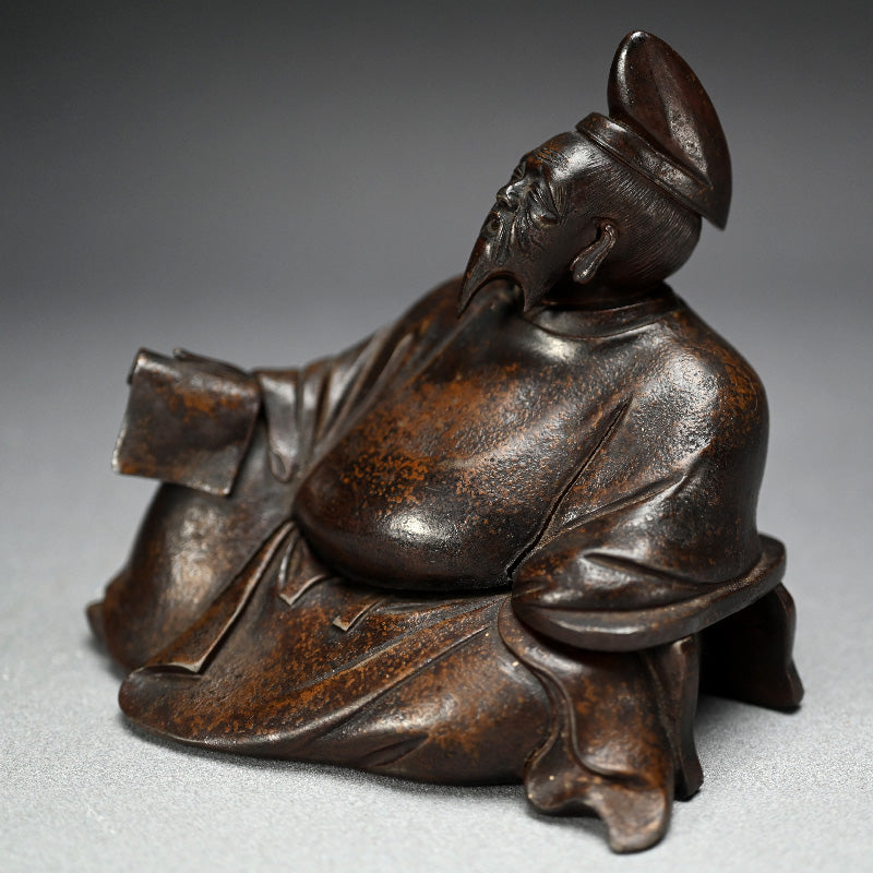 19th Century Bizen Saikumono Koro, Kakinomoto Hitomaro