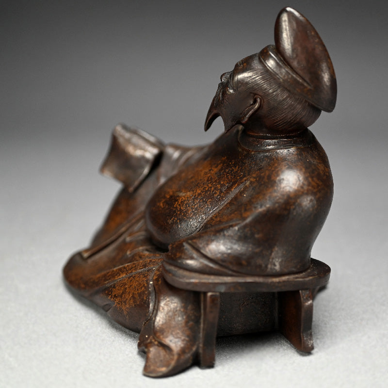 19th Century Bizen Saikumono Koro, Kakinomoto Hitomaro