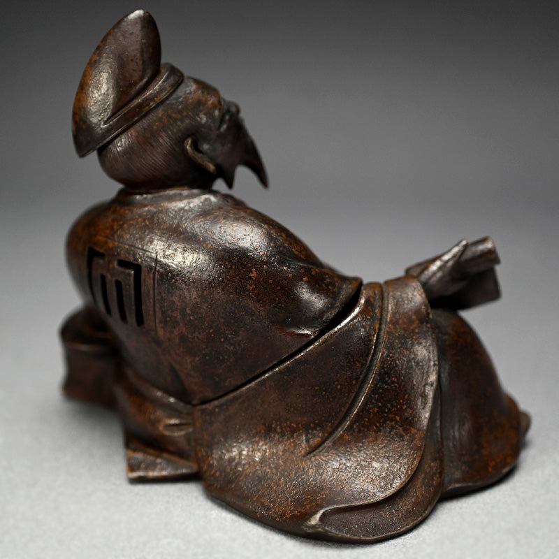 19th Century Bizen Saikumono Koro, Kakinomoto Hitomaro