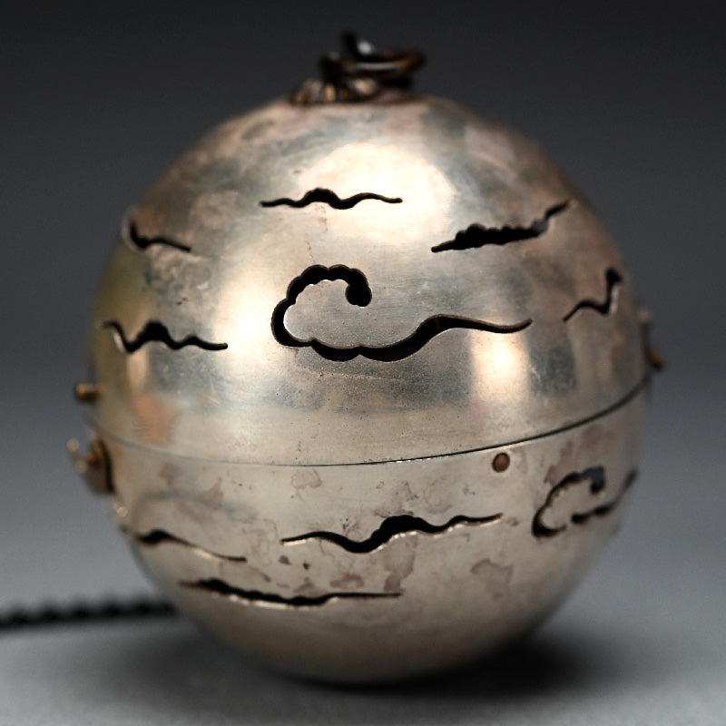 Silver Small Tsurikoro Hanging Censer