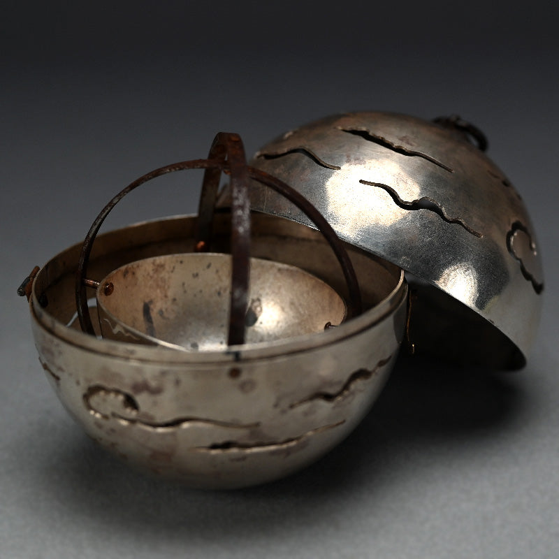 Silver Small Tsurikoro Hanging Censer