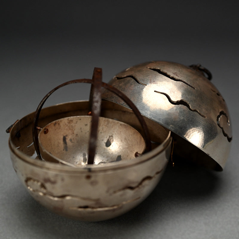 Silver Small Tsurikoro Hanging Censer