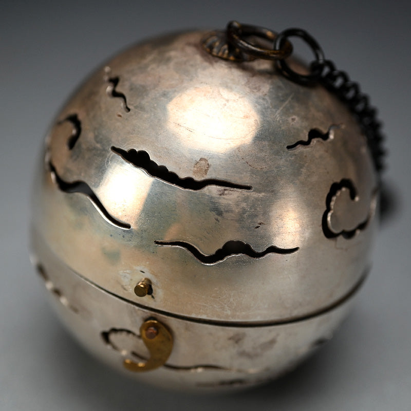 Silver Small Tsurikoro Hanging Censer