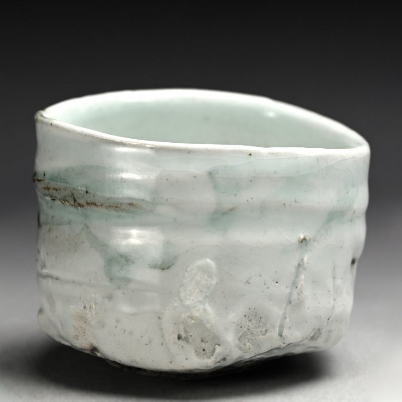 Contemporary White Chawan ー鯉江 良二 "引出し 白茶盌"