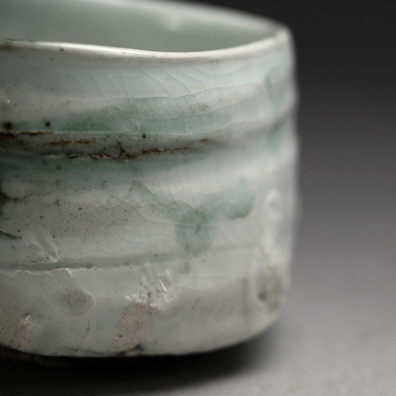 Contemporary White Chawan ー鯉江 良二 "引出し 白茶盌"
