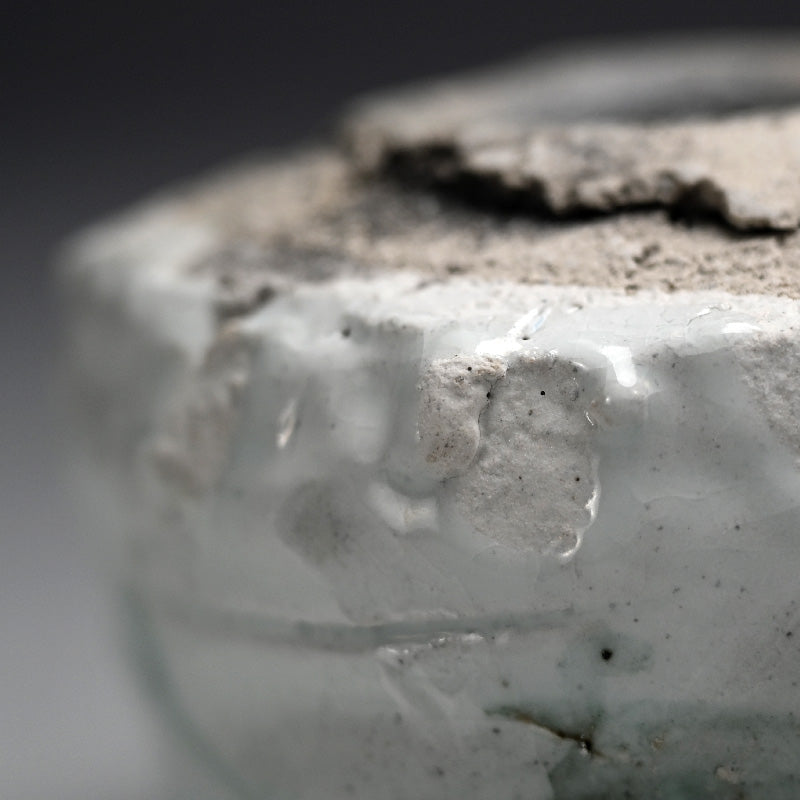 Contemporary White Chawan ー鯉江 良二 "引出し 白茶盌"