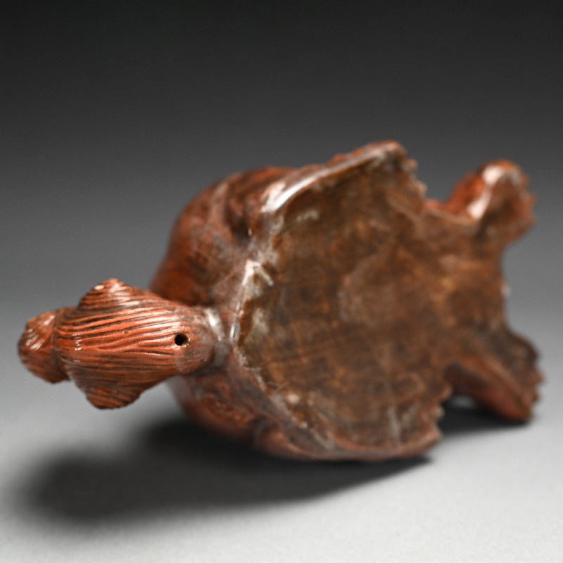 Red Raku Shishi Koro