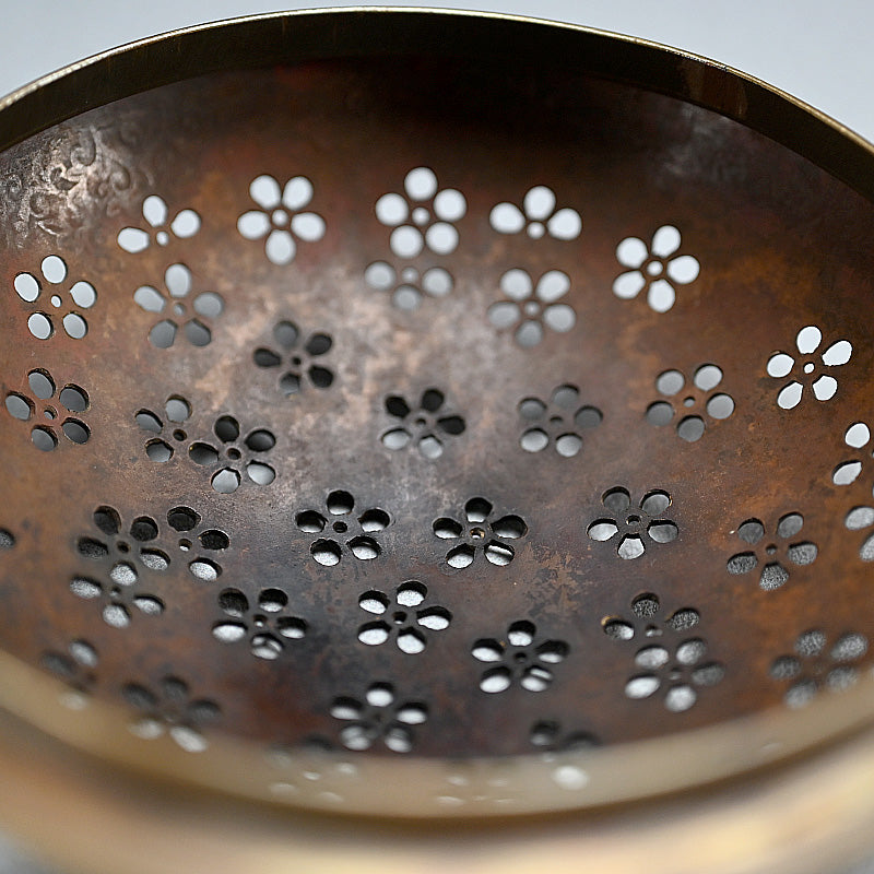 Bamboo Basket Koro Incense Burner