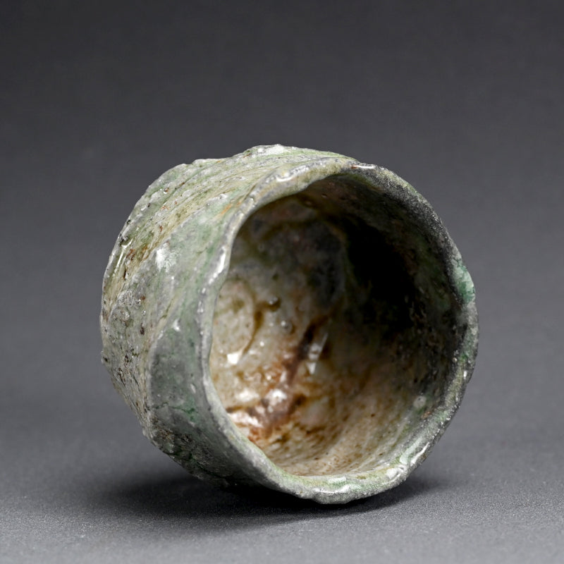 Iga Shinogi Chawan ー新 学 "伊賀 鎬茶碗"