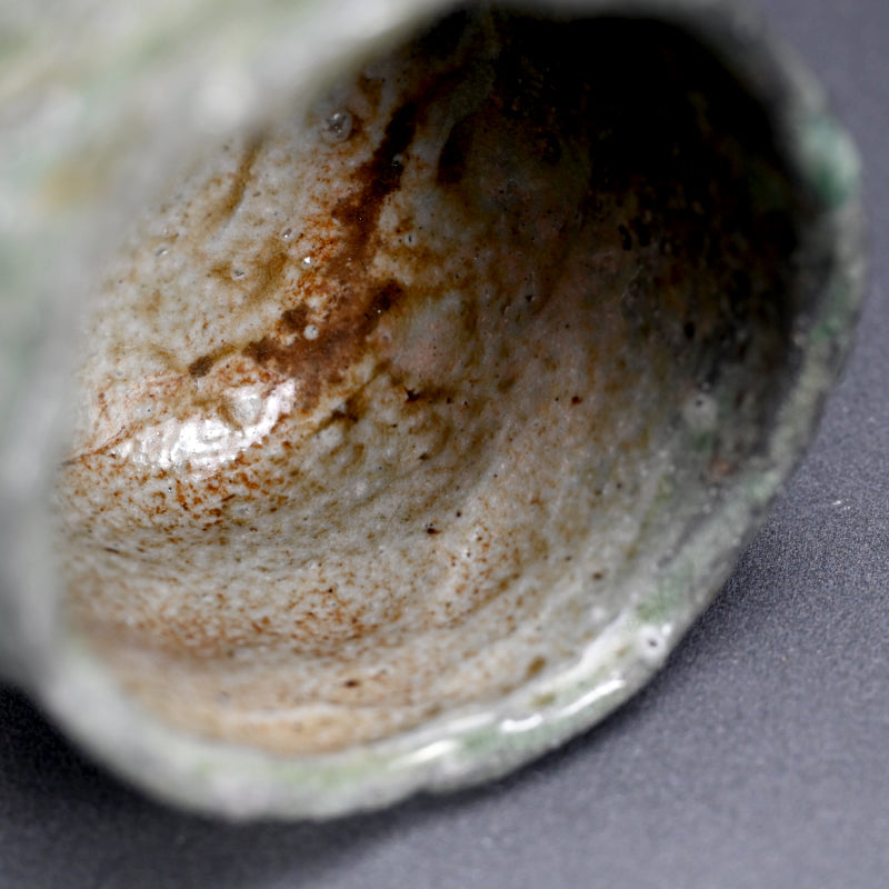 Iga Shinogi Chawan ー新 学 "伊賀 鎬茶碗"