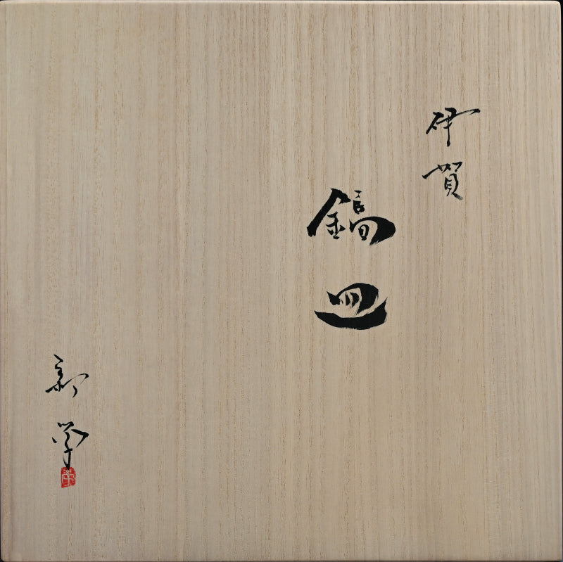 Spectacular Iga Shinogi Dish ー新 学 "伊賀 鎬皿"