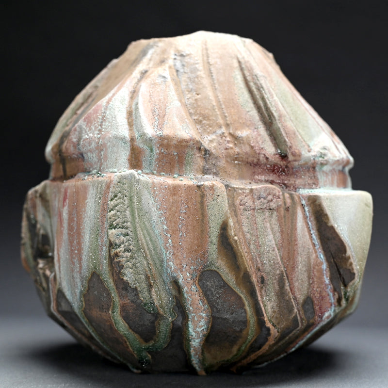 Manyosai Tsubo ー"万葉彩扁壺"
