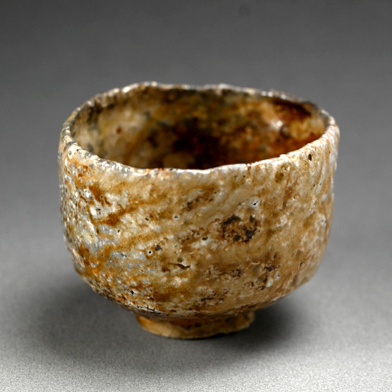 Shigaraki Ash Glaze Chawan Tea Bowl ー古谷 剛敏 "信楽自然釉 茶碗 "