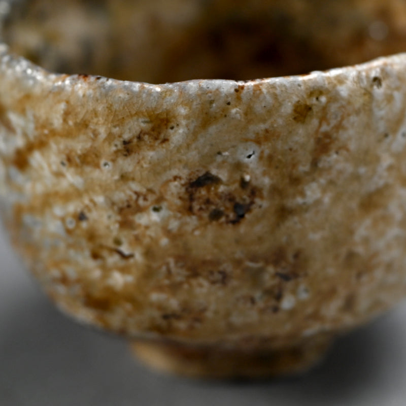 Shigaraki Ash Glaze Chawan Tea Bowl ー古谷 剛敏 "信楽自然釉 茶碗 "