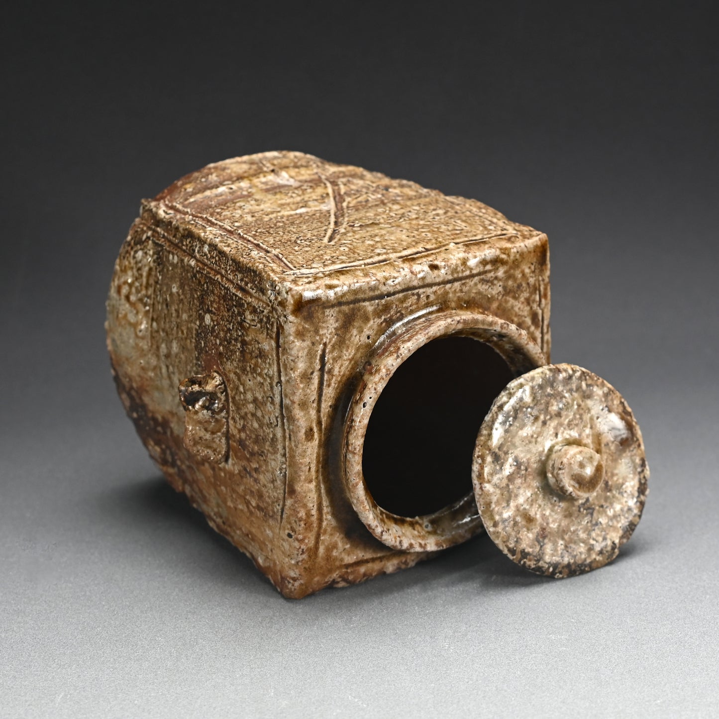 Masterpiece Shigaraki Mizusashi ー高橋 楽斎 "信楽焼 水指"