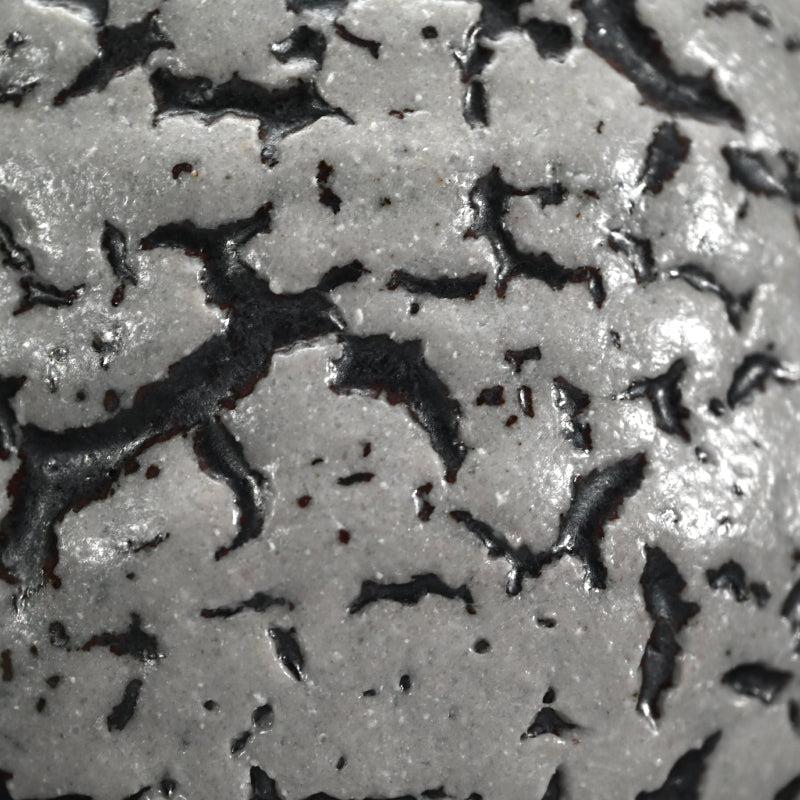 White glaze Vase ー木村 展之 "梅華皮 壺"