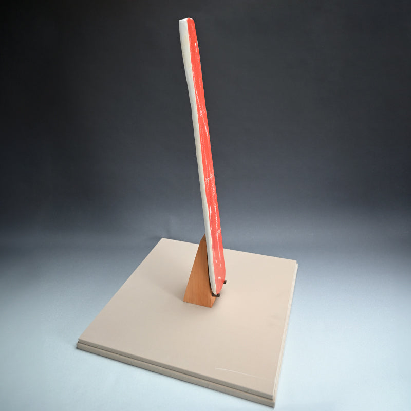 Porcelain Sculpture ー八木 明 "磁塊Vestage 92-7"